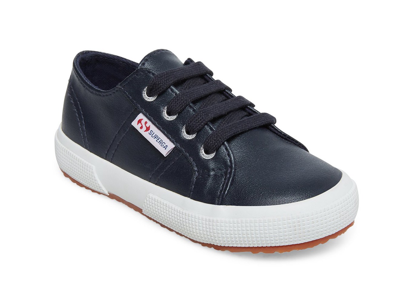 Tenis Infantil Azul Marinho - Superga 2750 Nappaleaj Couro - OANMS-0975